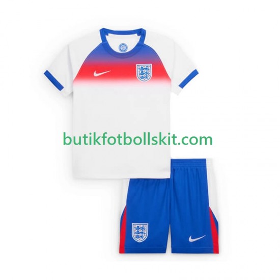 England Barn Hemma Matchtröja 2025 Kortärmad