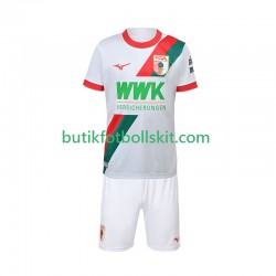 FC Augsburg Barn Hemma Matchtröja 2025/26 Kortärmad