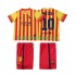 FC Barcelona Lionel Messi 10 2013 2014 Retro Barn Borta Matchtröja Kortärmad