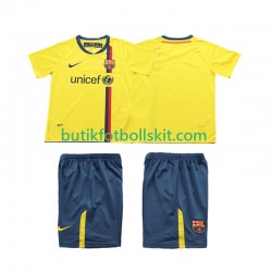FC Barcelona 2009 Retro Barn Borta Matchtröja 2008 Kortärmad