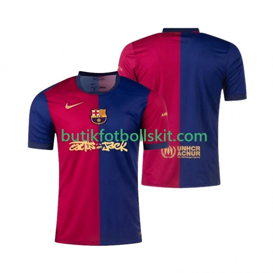 FC Barcelona TRAVIS SCOTT Män Hemma Matchtröja 2024/25 Kortärmad