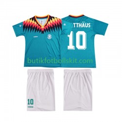 Tyskland MATTHAUS 10 1994 Retro Barn Borta Matchtröja Kortärmad