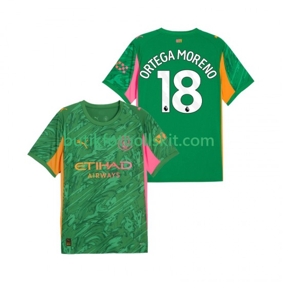 Manchester City ORTEGA MORENO 18 Målvakt Män Hemma Matchtröja 2025/26 Kortärmad