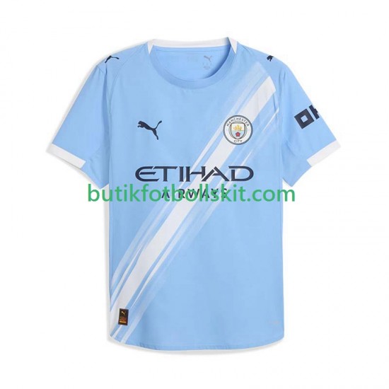 Manchester City Män Hemma Matchtröja 2025/26 Kortärmad