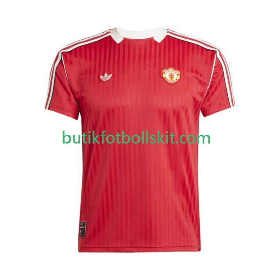 Manchester United Icon Män Hemma Matchtröja 2025/26 Kortärmad