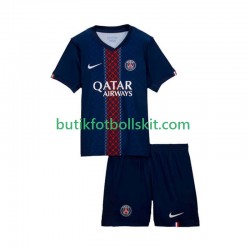 Paris Saint-Germain Barn Hemma Matchtröja 2025/26 Kortärmad