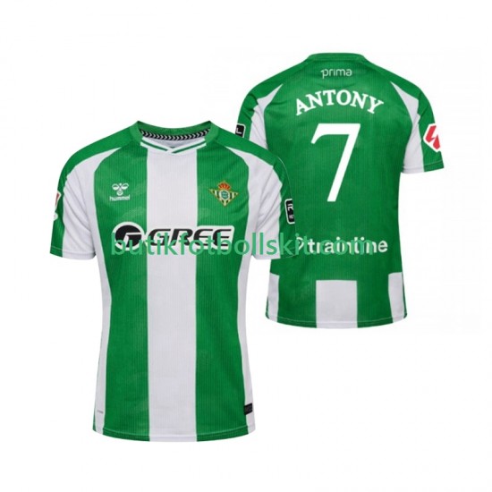 Real Betis Antony 7 Män Hemma Matchtröja 2025/26 Kortärmad