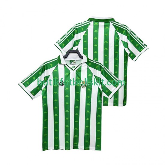 Real Betis 1995 1997 Retro Män Hemma Matchtröja Kortärmad