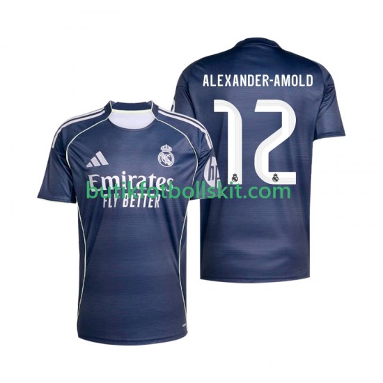 Real Madrid Alexander-Arnold 12 Män Borta Matchtröja 2025/26 Kortärmad
