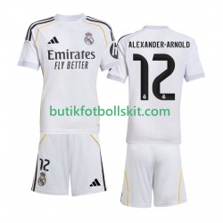 Real Madrid Alexander-Arnold 12 Barn Hemma Matchtröja 2025/26 Kortärmad