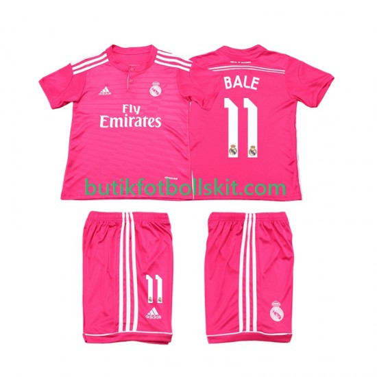 Real Madrid Bale 11 2014 2015 Retro Barn Borta Matchtröja Kortärmad