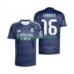 Real Madrid Endrick 16 Män Borta Matchtröja 2025/26 Kortärmad