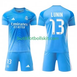 Real Madrid Andriy Lunin 13 Målvakt Barn Hemma Matchtröja 2025/26 Kortärmad