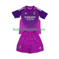 Real Madrid Målvakt Barn Borta Matchtröja 2025/26 Kortärmad