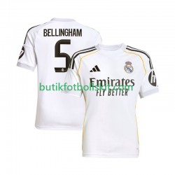 Real Madrid Jude Bellingham 5 Män Hemma Matchtröja 2025/26 Kortärmad