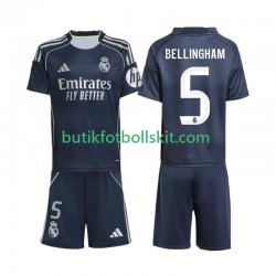 Real Madrid Jude Bellingham 5 Barn Borta Matchtröja 2025/26 Kortärmad