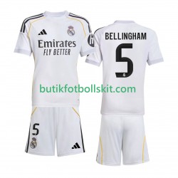 Real Madrid Jude Bellingham 5 Barn Hemma Matchtröja 2025/26 Kortärmad