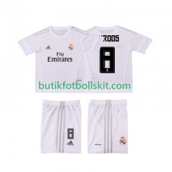 Real Madrid KROOS 8 2015 2016 Retro Barn Hemma Matchtröja Kortärmad