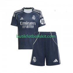 Real Madrid Barn Borta Matchtröja 2025/26 Kortärmad