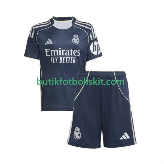 Real Madrid Barn Borta Matchtröja 2025/26 Kortärmad