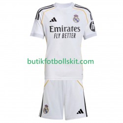 Real Madrid Barn Hemma Matchtröja 2025/26 Kortärmad