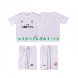 Real Madrid 2015 2016 Retro Barn Hemma Matchtröja Kortärmad