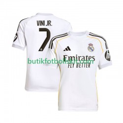 Real Madrid Vinicius Junior 7 Män Hemma Matchtröja 2025/26 Kortärmad
