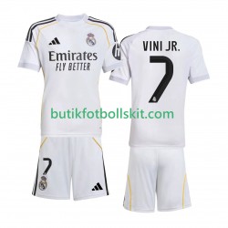 Real Madrid Vinicius Junior 7 Barn Hemma Matchtröja 2025/26 Kortärmad
