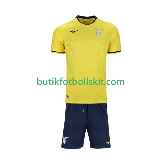 SS Lazio Barn Borta Matchtröja 2024/25 Kortärmad
