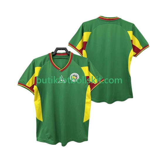 Senegal Retro Män Borta Matchtröja 2002 Kortärmad