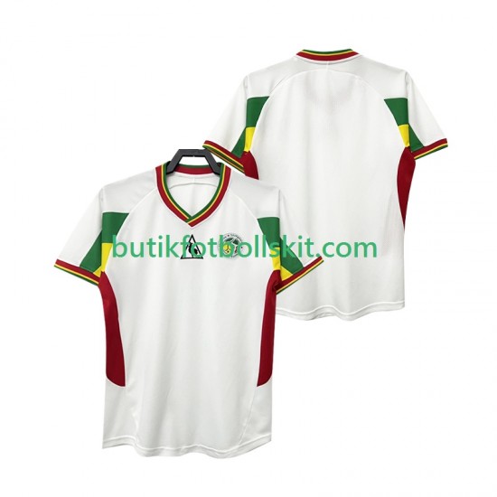 Senegal Retro Män Hemma Matchtröja 2002 Kortärmad