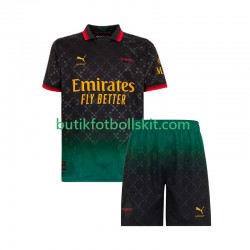 AC Milan Barn Fjärdes Matchtröja 2024/25 Kortärmad