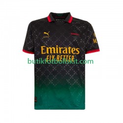 AC Milan Santiago Gimenez 7 Män Fjärdes Matchtröja 2024/25 Kortärmad