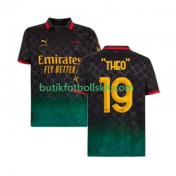 AC Milan THEO 19 Män Fjärdes Matchtröja 2024/25 Kortärmad