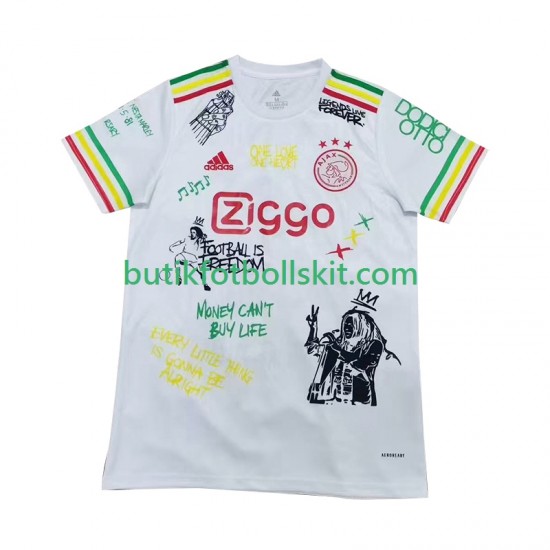 AFC Ajax Bob Marley Special Män Hemma Matchtröja 2025 Kortärmad