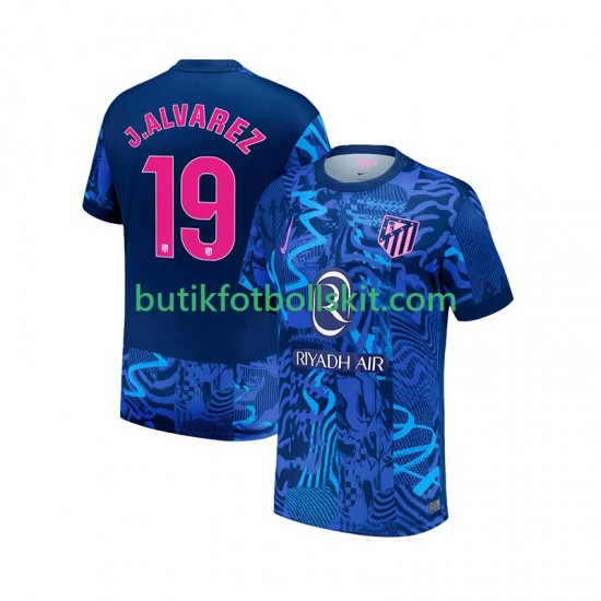 Atlético Madrid Julian Alvarez 19 Män Tredje Matchtröja 2024/25 Kortärmad
