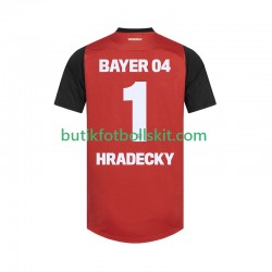 Bayer 04 Leverkusen HRADECKY 1 Män Hemma Matchtröja 2024/25 Kortärmad