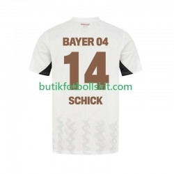Bayer 04 Leverkusen Patrik Schick 14 Män Borta Matchtröja 2024/25 Kortärmad