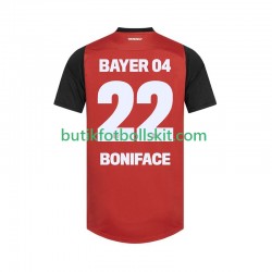 Bayer 04 Leverkusen Victor Boniface 22 Män Hemma Matchtröja 2024/25 Kortärmad