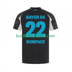 Bayer 04 Leverkusen Victor Boniface 22 Män Tredje Matchtröja 2024/25 Kortärmad