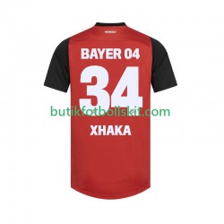 Bayer 04 Leverkusen XHAKA 34 Män Hemma Matchtröja 2024/25 Kortärmad