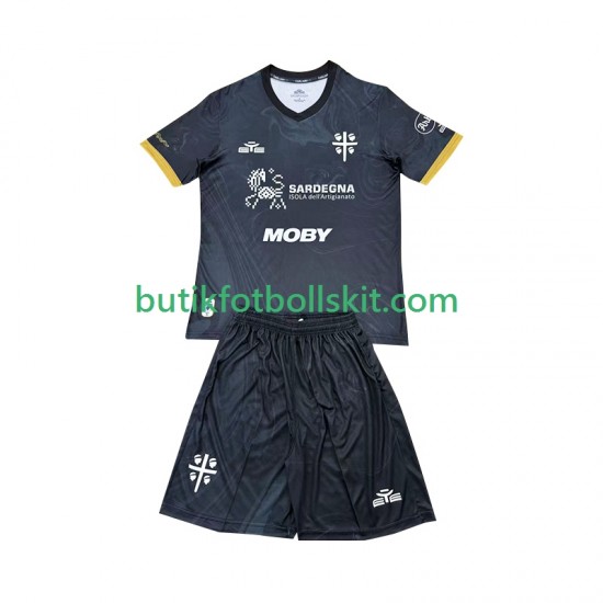 Cagliari Barn Tredje Matchtröja 2024/25 Kortärmad