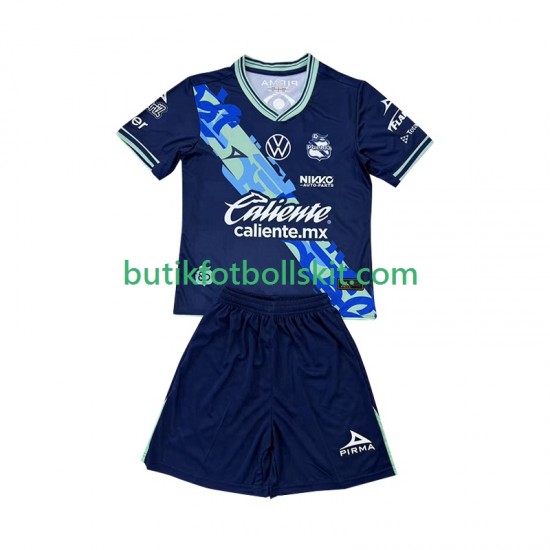 Club Puebla Barn Borta Matchtröja 2024/25 Kortärmad