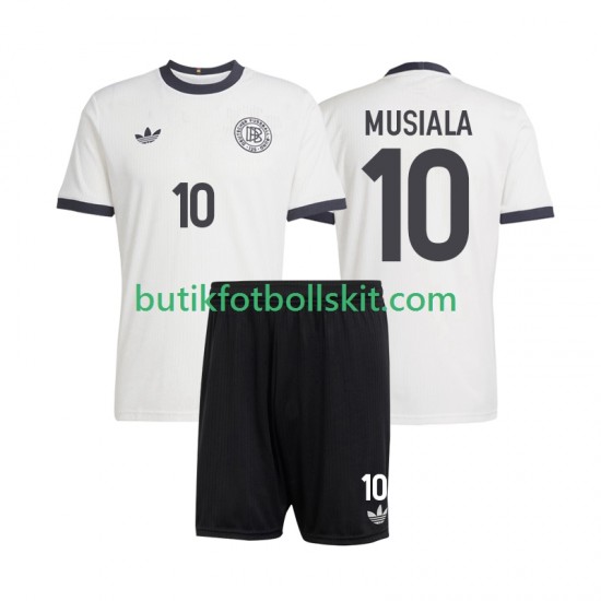 Tyskland Jamal Musiala 10 ANVERSARY Barn Hemma Matchtröja 2025 Kortärmad