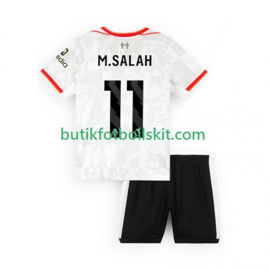 Liverpool M.SALAH 11 Barn Tredje Matchtröja 2024/25 Kortärmad