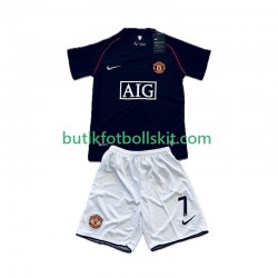 Manchester United Cristiano Ronaldo 7 2007 Retro Barn Borta Matchtröja 2008 Kortärmad