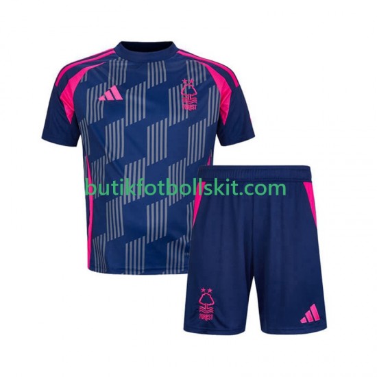 Nottingham Forest Barn Borta Matchtröja 2024/25 Kortärmad