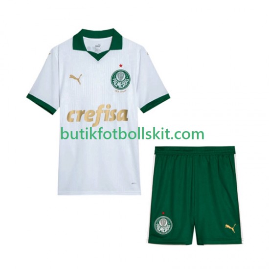 Palmeiras Barn Borta Matchtröja 2024 Kortärmad