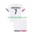 Paris Saint-Germain Khvicha Kvaratskhelia 7 Barn Borta Matchtröja 2024/25 Kortärmad
