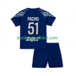 Paris Saint-Germain Pacho 51 Barn Fjärdes Matchtröja 2024/25 Kortärmad